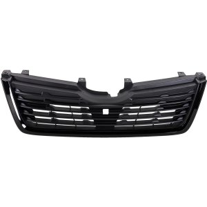 Grille for 2019 Forester Sport Model, Painted Black Shell with Textured Black Insert, Replacement