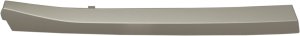 Grille Molding for Subaru Crosstrek 2018-2020, Right (Passenger) Side, Painted Silver, Without 50th Anniversary Edition, Up to August 2017, Replacement