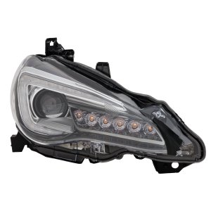 LED Headlight Assembly for Subaru BRZ 2017-2020, Right (Passenger), Without Logo, Replacement