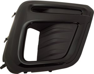 Front Fog Light Molding for 2019 Subaru Forester, Right (Passenger) Side, Black, Sport Model, Replacement