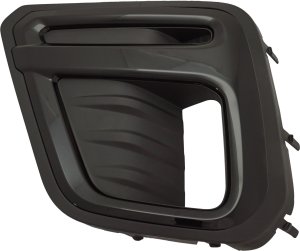 Front Fog Light Molding for 2019 Subaru Forester, Left (Driver), Black, Sport Model, Replacement
