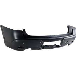 Rear Bumper Cover for ASCENT 2019-2023, Primed (Ready to Paint), with Object Sensor Holes, Replacement