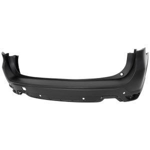 Rear Bumper Cover for Subaru Forester 2019-2021, Primed (Ready to Paint), Suitable for Premier, Sport, Touring Models, with Object Sensor Holes, Replacement