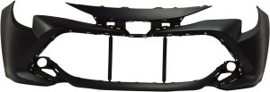 Front Bumper Cover for Toyota Corolla Hatchback, 2019-2022, Primed (Ready to Paint), Replacement