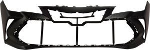Front Bumper Cover for Toyota Avalon 2019-2022, Primed (Ready to Paint), Compatible with Limited, Touring, XLE, XSE, Hybrid Models, Replacement