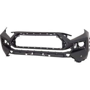 Front Bumper Cover for Toyota RAV4 2019-2023, Primed (Ready to Paint), Suitable for Adventure/Trail/TRD Off-Road Models, for Japan-Built Vehicles, with Parking Aid Sensor Holes, Replacement