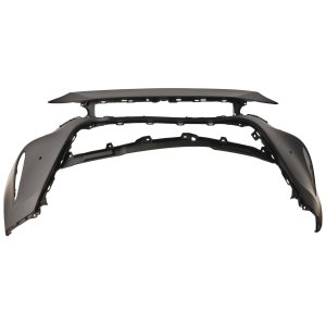 Front Bumper Cover for Venza 2021-2023, Primed (Ready to Paint), Suitable for Limited/XLE Models, with Parking Aid Sensor Holes, Replacement