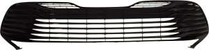 Front Bumper Grille for Toyota Camry Hybrid LE Model 2018-2020, Painted Silver Black, Replacement