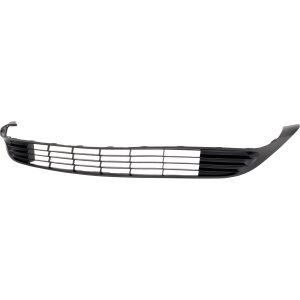 Front Bumper Grille for Toyota Prius 2019-2022, Textured Black without Fog Light Holes, Replacement