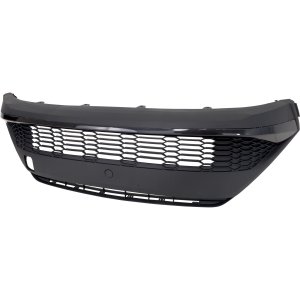 Front Bumper Grille for Toyota C-HR, 2020-2022, Textured Black, for Japan Built Vehicle (Exclude Night Shade Model), Replacement
