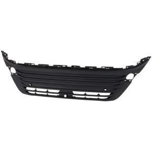 Front Bumper Grille for Toyota Venza 2021-2023, Lower Cover, Textured Black, with Camera Hole, Replacement