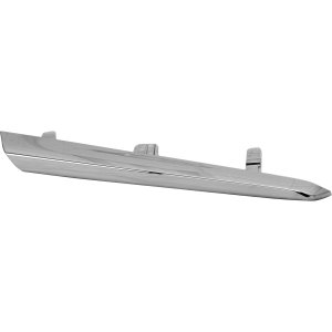 Front Bumper Molding for Toyota Yaris Hatchback 2018-2019, Right (Passenger) Side, Chrome, Replacement