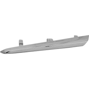 Front Bumper Molding for Toyota Yaris Hatchback, Left (Driver), Chrome, 2018-2019, Replacement
