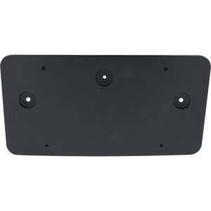 Front License Plate Bracket for Tesla Model S (2012-2016), Black, Fits up to April 2016, Compatible with Rear-Wheel Drive (2012-2016) and All-Wheel Drive (2014-2016), Replacement