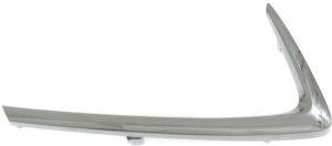 Front Bumper Grille Molding for 2016-2020 SCION IA, YARIS, YARIS IA, Right (Passenger) Side, Chrome, Suitable for 2020 Hatchback/Sedan Models, Replacement
