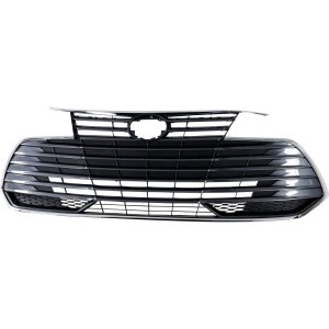 Grille for 2019-2022 Avalon Limited/XLE/Hybrid Models, Silver Gray Shell and Insert, without Around View Monitor