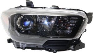 2017 - 2019 Toyota Tacoma Headlight Assembly - Right (Passenger)