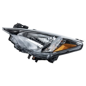 Headlight for Scion IA (2016-2016), Toyota Yaris (2019-2020), Yaris IA (2017-2018), Left (Driver), Lens and Housing, Halogen, Excluding XLE Model, for 2020 Hatchback/Sedan, Replacement