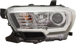 2018 - 2018 Toyota Tacoma Headlight Assembly - Left (Driver)