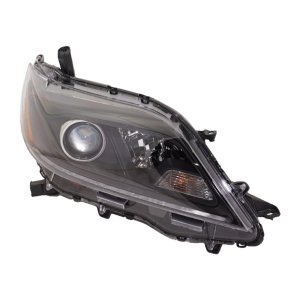 Headlight Assembly for Toyota Sienna 2020 SE Model, Right (Passenger), Halogen Light, Replacement
