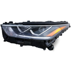 Headlight Assembly for Toyota Highlander 2020-2023, Left (Driver), LED, Limited/Hybrid Models, Replacement