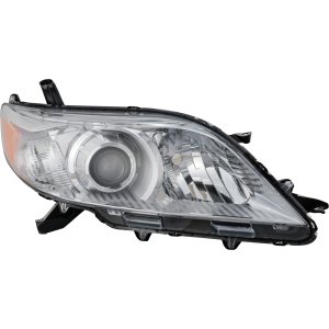 Headlight for Toyota Sienna 2011-2014 Models, Right (Passenger) Side, Lens and Housing, Xenon Style, without HID Kit, Replacement