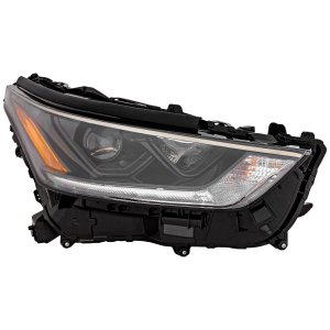 LED Headlight Assembly for 2021-2023 Toyota Highlander, XSE Model, Right (Passenger) Side, Replacement
