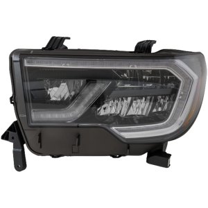 LED Headlight Assembly for Toyota Sequoia 2018-2022, Left (Driver), Compatible with Limited, SR5, TRD Pro, TRD Sport Models, Replacement
