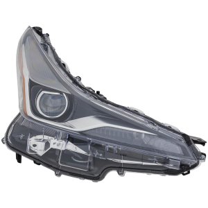Headlight Assembly for Toyota Prius 2019-2022, Right (Passenger) Side, LED with Fog Light, Without Adaptive Headlight, 20th Anniversary Edition and Nightshade Edition, Replacement