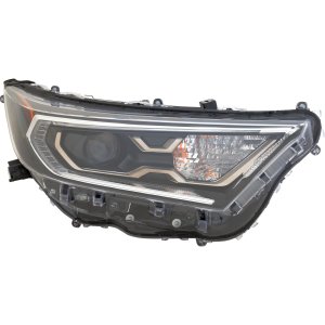 LED Headlight Assembly for Toyota RAV4 PRIME 2021-2021, Right (Passenger), without Adaptive Headlights, Replacement