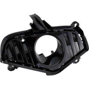 Fog Light Molding for Toyota RAV4 2019-2021, Right (Passenger), Black, Hybrid, Limited/XLE/XLE Premium/XSE Models, Replacement