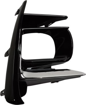Front Fog Light Molding for Toyota Sienna SE Model 2018-2020, Right (Passenger), Black, Replacement