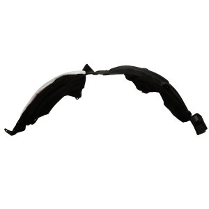 Front Fender Liner for 2020-2023 Highlander, Right (Passenger) Section, Plastic, Heated Form, with Insulation Foam and Extension Sheet, Replacement