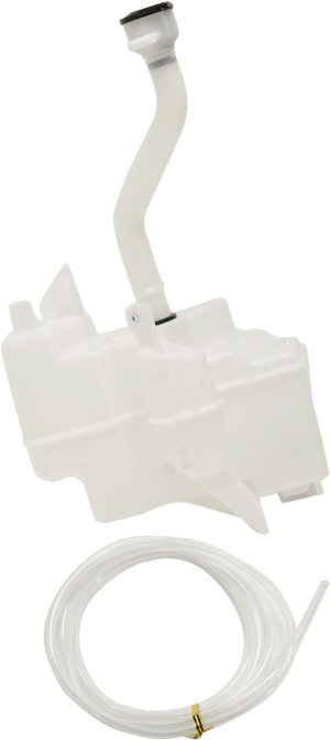 Washer Reservoir Assembly for Toyota Prius 2016-2022 without Rear Wiper, with Inlet, Filler, Cap and Pump, Replacement