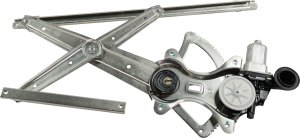Power Front Window Regulator with Motor for Toyota Sienna 2004-2010, Left (Driver) Side, Replacement