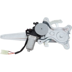Rear Window Regulator with Motor for Toyota RAV4 2006-2012 and Scion XD 2008-2014, Right (Passenger) Side, Power, Replacement