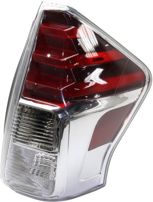 Tail Light Lens and Housing for Toyota Prius V 2015-2018 Right (Passenger), Replacement