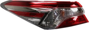2018 - 2020 Toyota Camry Tail Light Rear Lamp - Left (Driver)