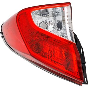 Tail Light for Toyota C-HR 2018-2022, Left (Driver), Outer, Lens and Housing, Built in Turkey Vehicle, Replacement