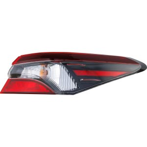 Tail Light Assembly for Toyota Camry 2021-2022 Right (Passenger), Outer, Halogen, for LE, SE, TRD, Hybrid LE, SE, XSE with TRD Package Models, North America Built Vehicle, Replacement