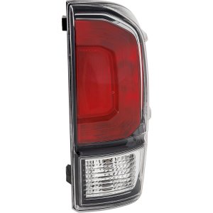 Tail Light Assembly for 2020-2023 Toyota Tacoma, Right (Passenger) Side, Halogen, Without Black Bezel, Limited Model, Replacement