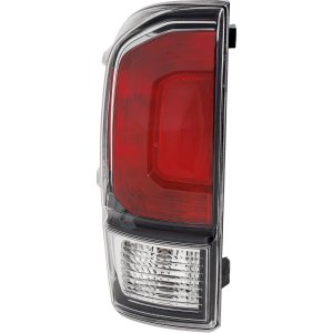 Tail Light Assembly for Toyota Tacoma 2020-2023, Left (Driver) Side, Halogen, without Black Bezel, Limited Model, Replacement