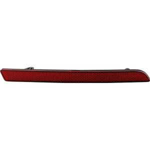 Rear Bumper Reflector Light for Toyota Sienna 2021-2023, Sequoia 2023-2023, Right (Passenger) Side, Replacement
