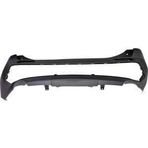 Rear Bumper Cover for Toyota RAV4 2019-2023, Textured, Suitable for Adventure/Trail/TRD Off-Road Models, Without Parking Aid Sensor Holes, for Japan/North America Built Vehicle, Replacement