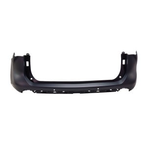 Rear Bumper Cover for 2020-2023 Highlander, Upper, Primed (Ready to Paint), Suitable for Limited, Platinum, Hybrid Limited, Hybrid Platinum Models, Replacement