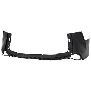 Upper Rear Bumper Cover for Toyota Sienna, 2021-2023, Primed (Ready to Paint), Replacement