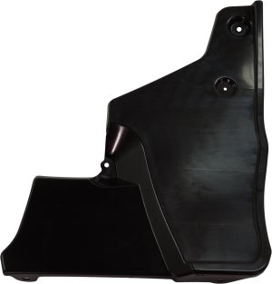 Rear Bumper Filler for Toyota Sienna SE Model 2011-2020, Left (Driver) Side Seal, Textured Black, Replacement