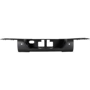 Step Bumper Face Bar for 2014-2021 Toyota Tundra, Painted Black, Without Pad, With Pad Provision, Without Mounting Bracket, Extension, With Park Assist Sensor Holes, Replacement