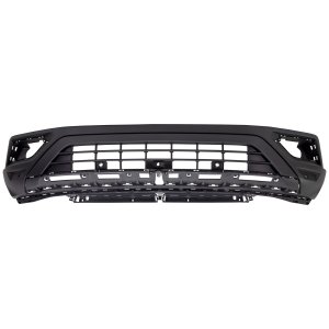 Front Bumper Cover Lower for Atlas 2018-2020, Without R-Line Package and Block Heater Holes, With Parking Aid Sensor Holes and Camera Hole, Replacement