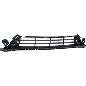 Front Bumper Grille for Volvo S60/V60 2019-2021, Lower, Textured Black, Excluding R-Design, Replacement